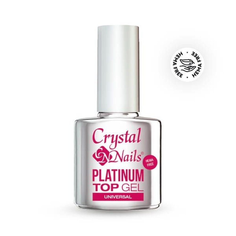 Crystal Nails Crystal Nails Platinum Top Gel UNIVERSAL 13 ml