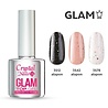 Crystal Nails Crystal Nails Glam Top Gel Rainbow Rose 4 ml