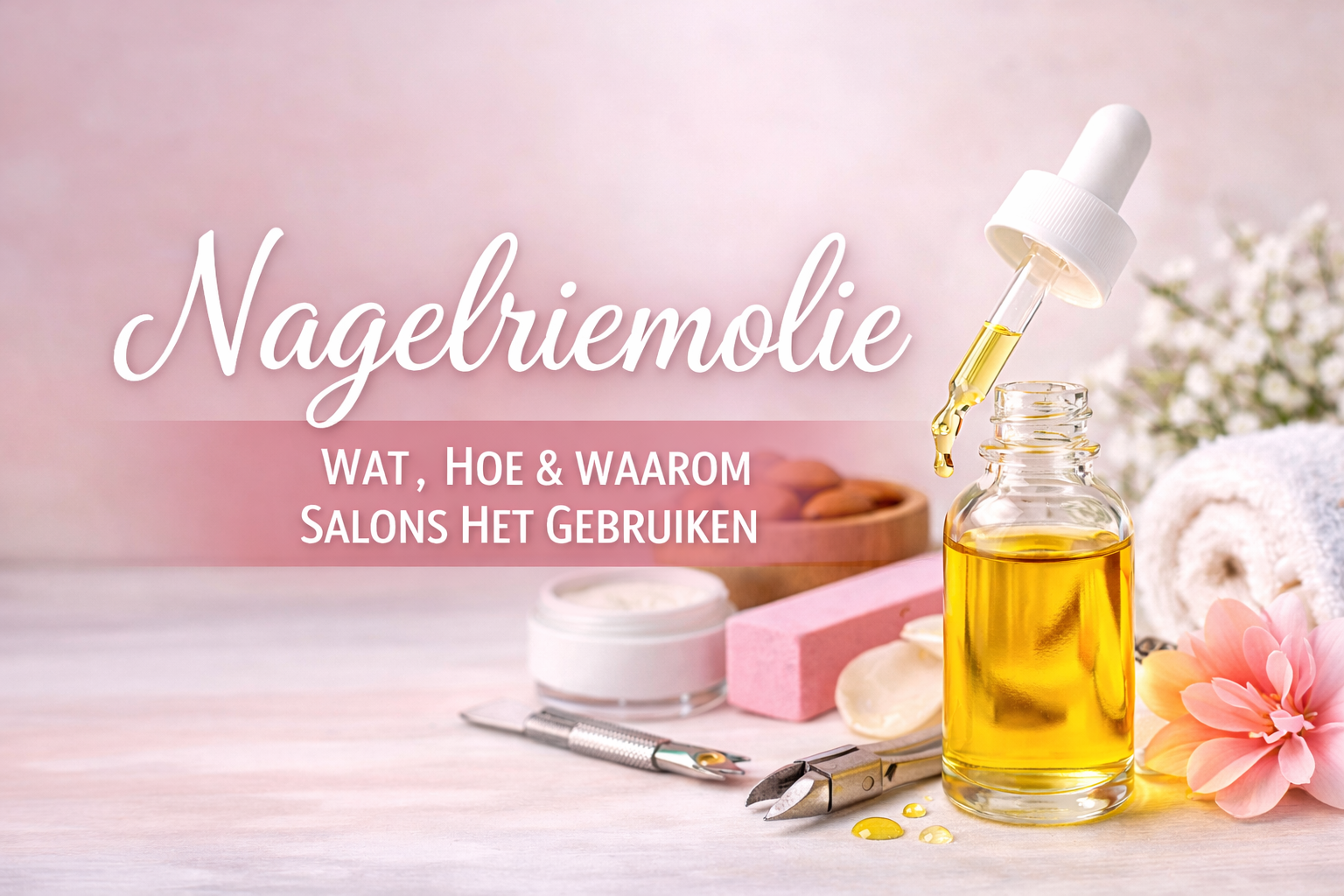 Waarom nagelriemolie gebruiken?