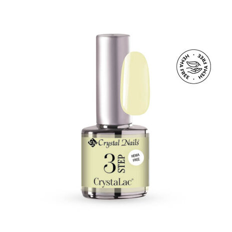 Crystal Nails Crystal Nails 3 step Crystalac  3S262 - Pale Banana 8ml