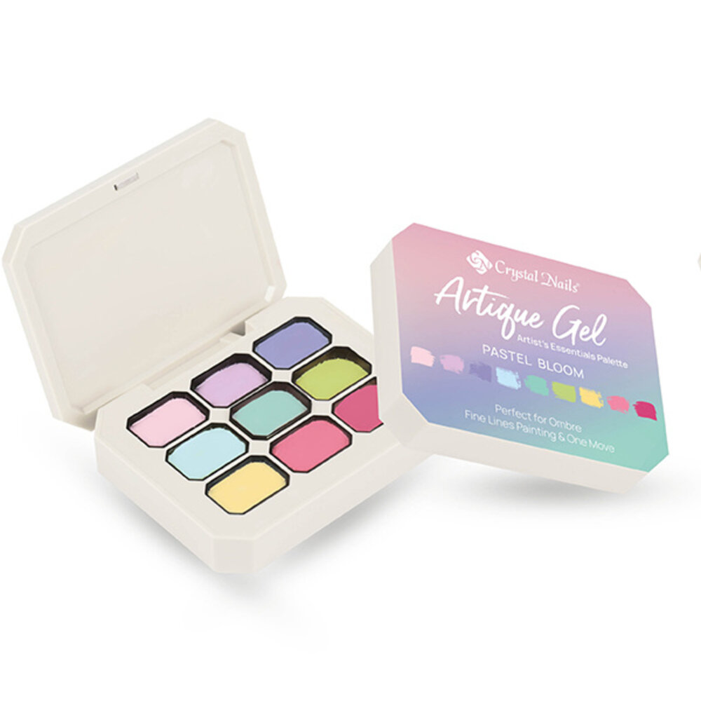Crystal Nails Crystal Nails  Artique Painting Gel Sets - Pastel Bloom