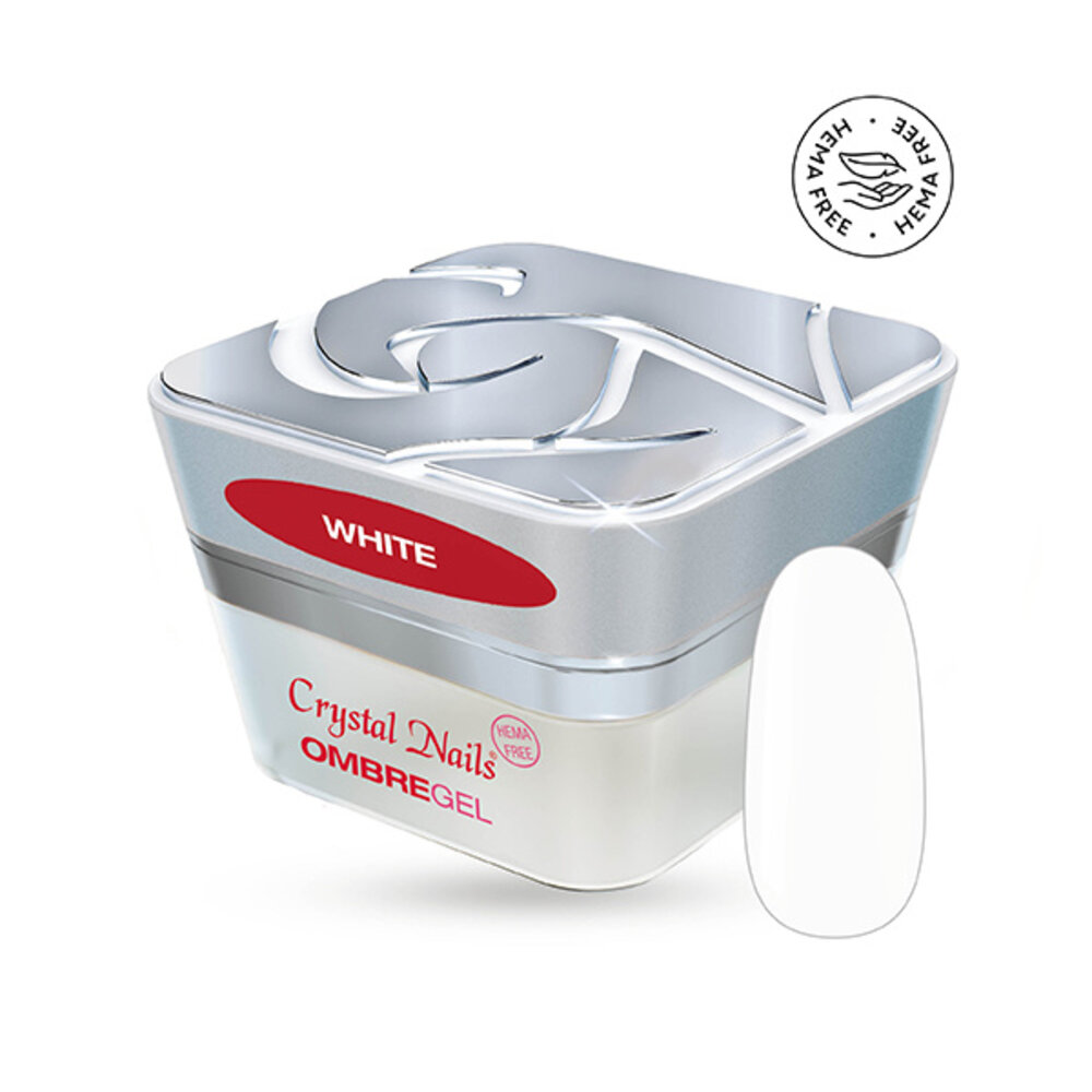 Crystal Nails Crystal Nails Ombre Gel 3ml 01-White