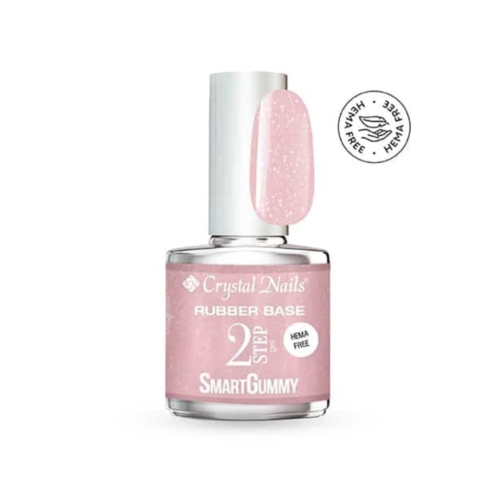 Crystal Nails Crystal Nails SmartGummy Rubber Base Gel Nr51 Sugar Pink 13 ml
