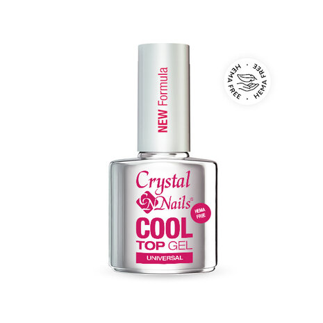Crystal Nails Crystal Nails Cool Top Gel UNIVERSAL (zonder UV filter) 13 ml