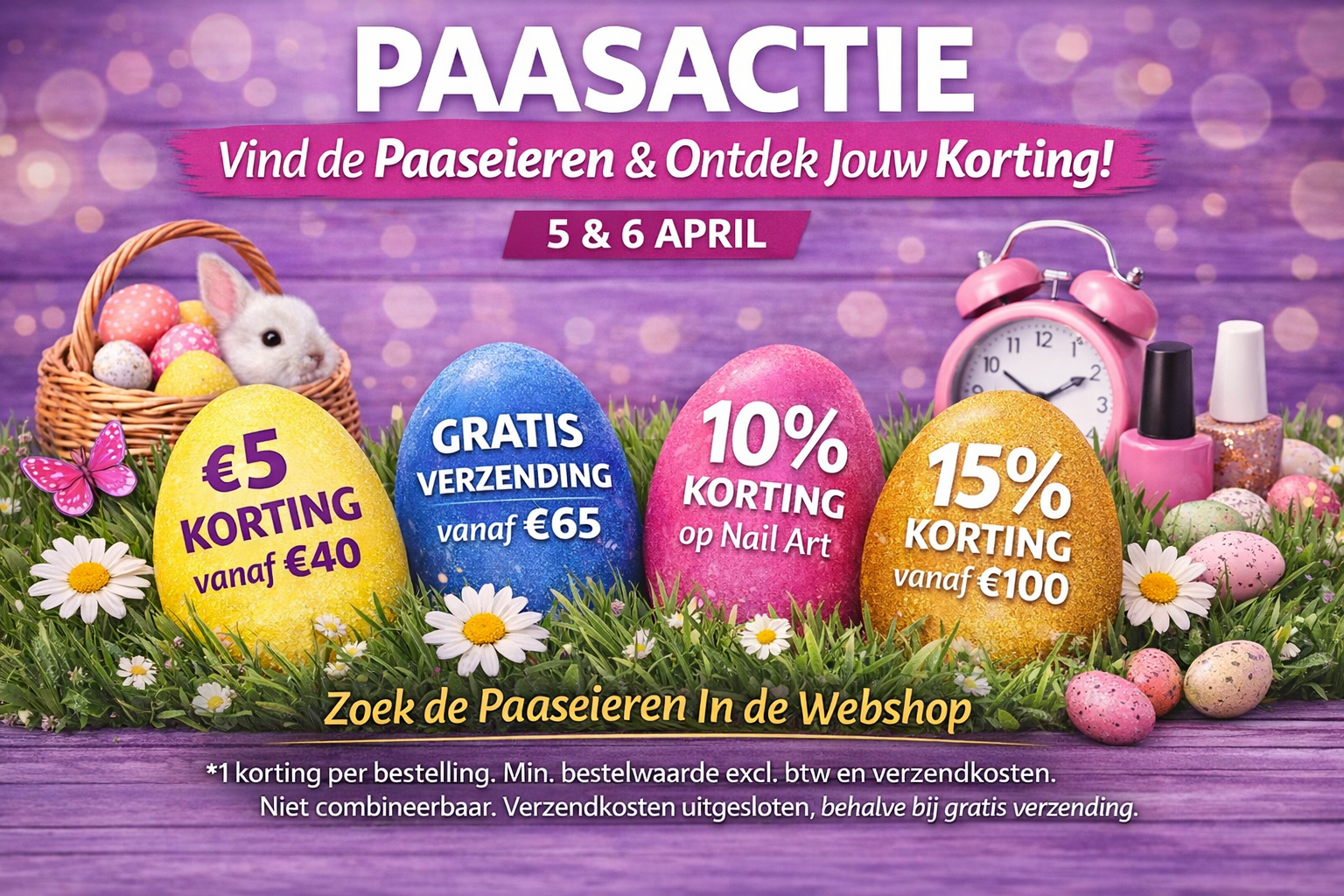 Paasactie: Vind de Paaseieren Paasactie: Vind de Paaseieren
