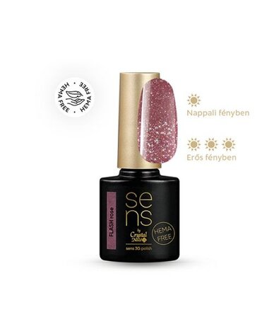 Crystal Nails Crystal Nails SENS 3G Polish Flash Rose  TPO/HEMA vrij