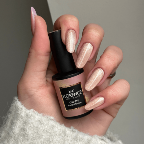 Florence Nails Florence Nails Gelpolish Cat-Eye Apricot Bronze 100.123.97-S - TPO/HEMA vrij