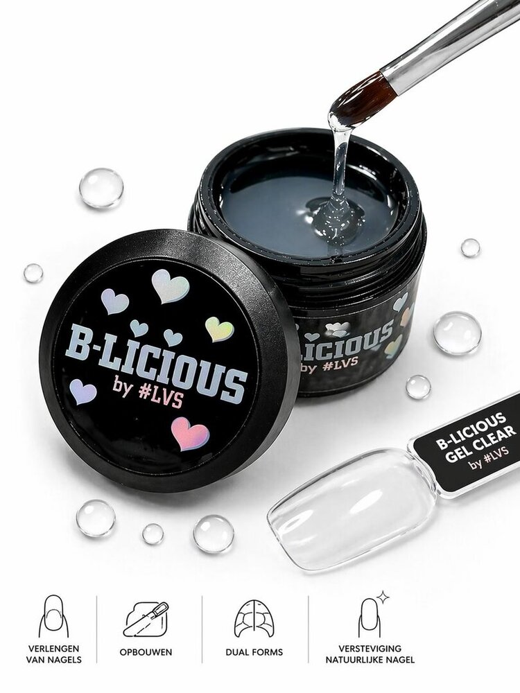LoveNess LoveNess B-Licious Gel Clear 30 ml XL TPO/HEMA vrij