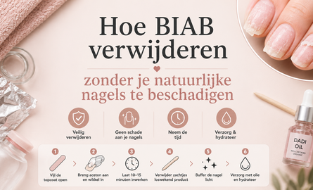 Hoe verwijder je BIAB nagels?