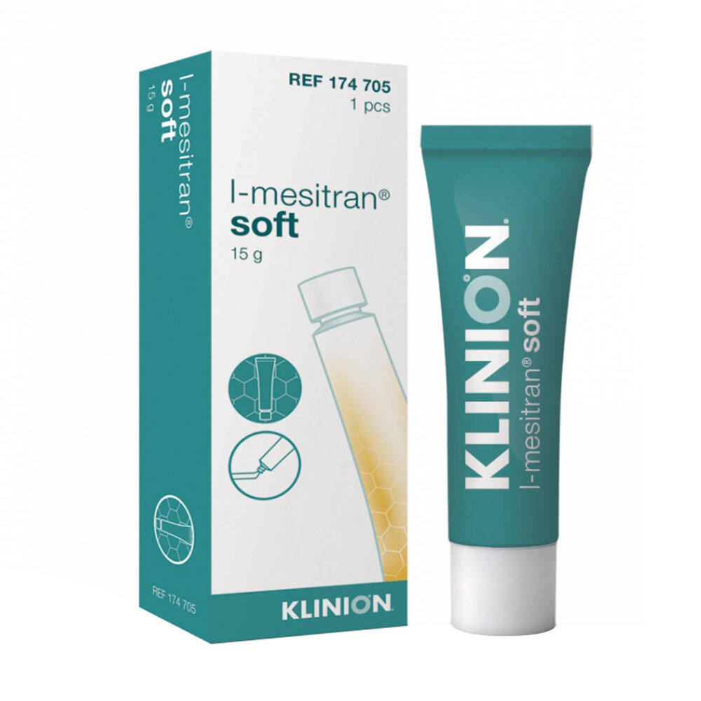 Klinion L-Mesitran Soft Honing Wondgel 15 gram Klinion L-Mesitran Soft Honing Wondgel 15 gram
