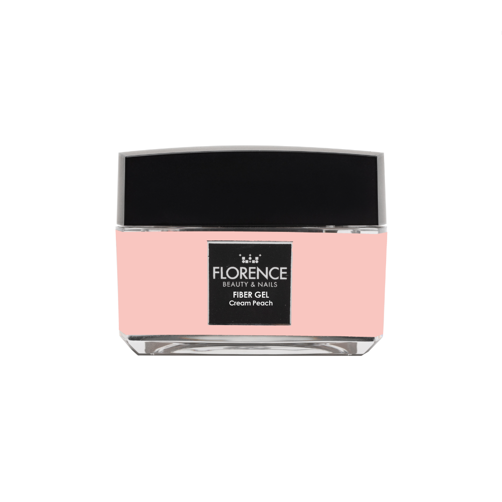 Florence Nails Florence Nails Fiber Gel Cream Peach 45 ml TPO/HEMA vrij Florence Nails Florence Nails Fiber Gel Cream Peach 45 ml TPO/HEMA vrij