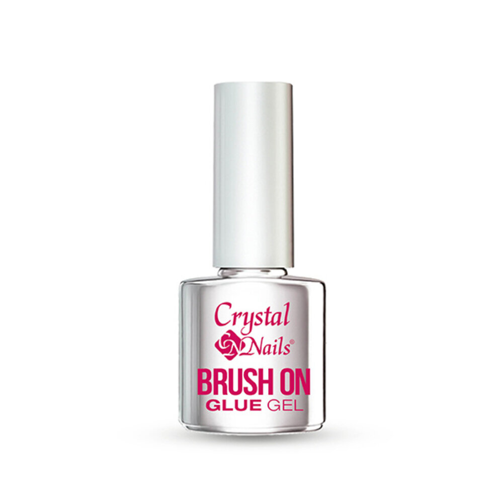 Crystal Nails Crystal Nails Brush On Glue Gel 4 ml Crystal Nails Crystal Nails Brush On Glue Gel 4 ml