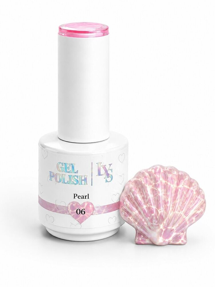 LoveNess #LVS Pearl Gelpolish 06 - Licht Roze Parelmoer 15 ml