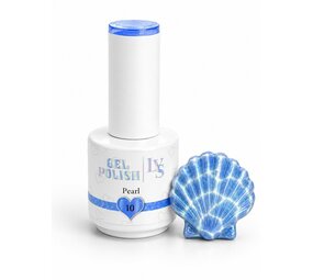 LoveNess #LVS Pearl Gelpolish 10 - Blauw Parelmoer 15 ml