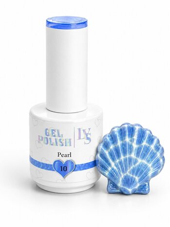 LoveNess #LVS Pearl Gelpolish 10 - Blauw Parelmoer 15 ml LoveNess #LVS Pearl Gelpolish 10 - Blauw Parelmoer 15 ml