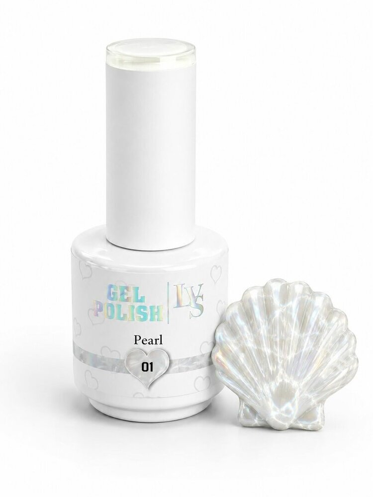LoveNess #LVS Pearl Gelpolish 01 – Witte Parelmoer 15 ml LoveNess #LVS Pearl Gelpolish 01 – Witte Parelmoer 15 ml