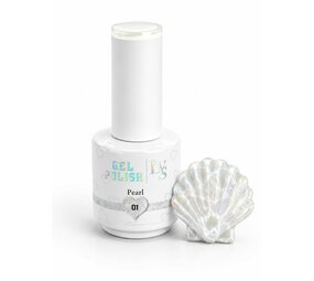 LoveNess #LVS Pearl Gelpolish 01 – Witte Parelmoer 15 ml
