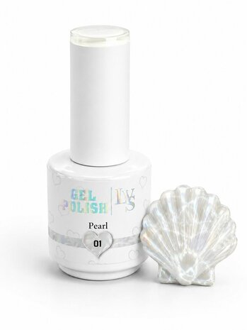 LoveNess #LVS Pearl Gelpolish 01 – Witte Parelmoer 15 ml LoveNess #LVS Pearl Gelpolish 01 – Witte Parelmoer 15 ml