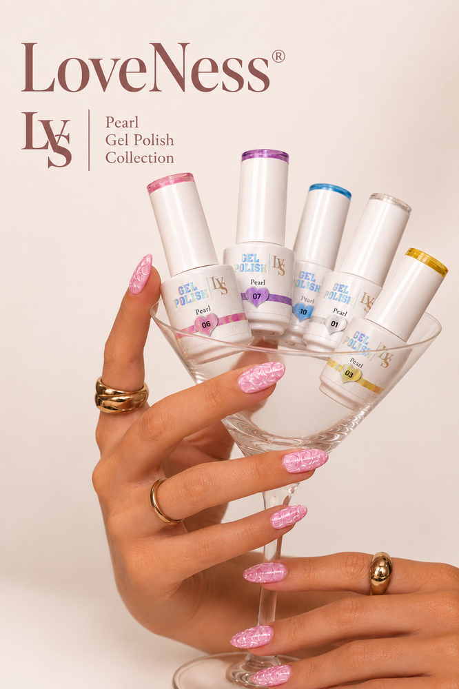 LoveNess #LVS Pearl Gelpolish 01 – Witte Parelmoer 15 ml LoveNess #LVS Pearl Gelpolish 01 – Witte Parelmoer 15 ml