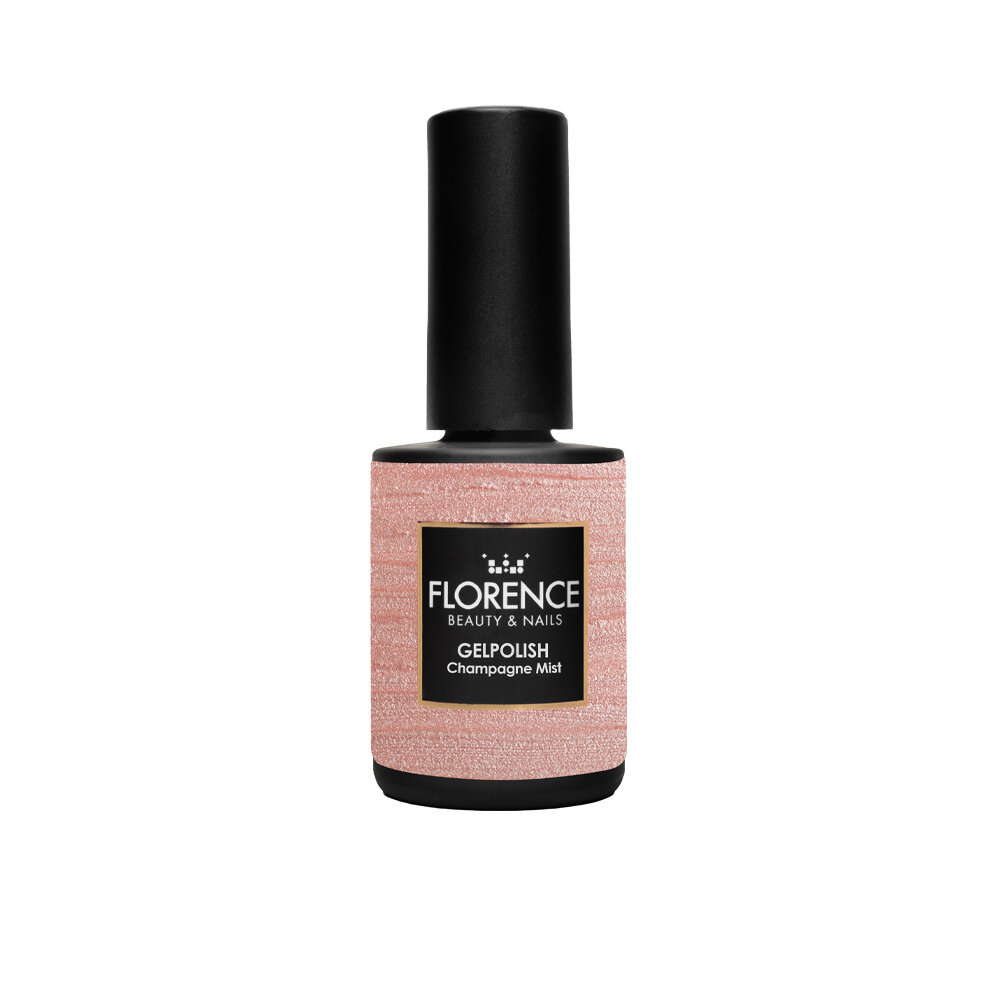 Florence Nails Florence Nails Glitter Gelpolish Champagne Mist 100.123.131S - TPO/HEMA vrij Florence Nails Florence Nails Glitter Gelpolish Champagne Mist 100.123.131S - TPO/HEMA vrij