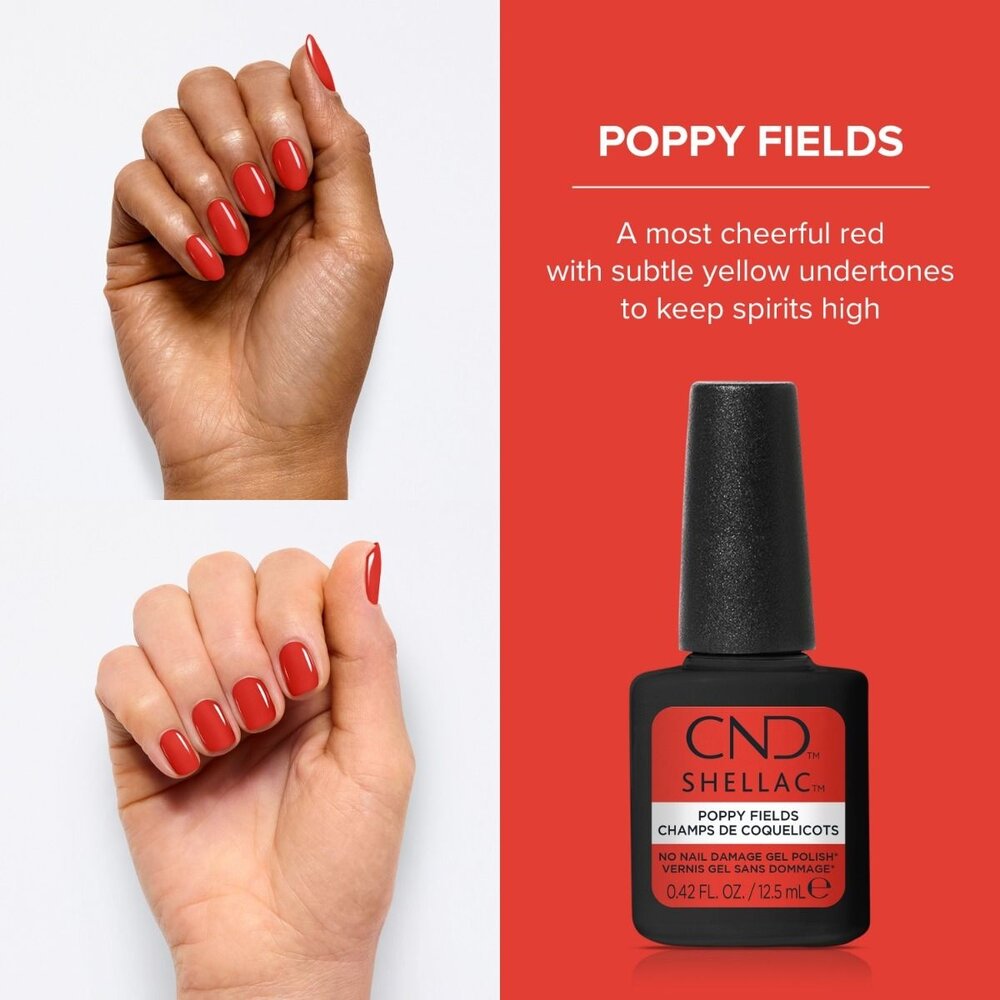 CND CND™ SHELLAC™ Poppy Fields #398 - 12,5 ml CND CND™ SHELLAC™ Poppy Fields #398 - 12,5 ml