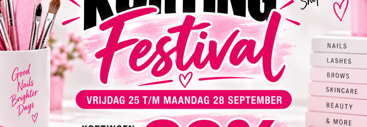 KORTING FESTIVAL – MIS HET NIET! KORTING FESTIVAL – MIS HET NIET!