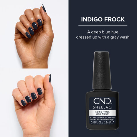 CND CND™ SHELLAC™ Indigo Frock #176 - 12,5 ml *beperkt leverbaar*
