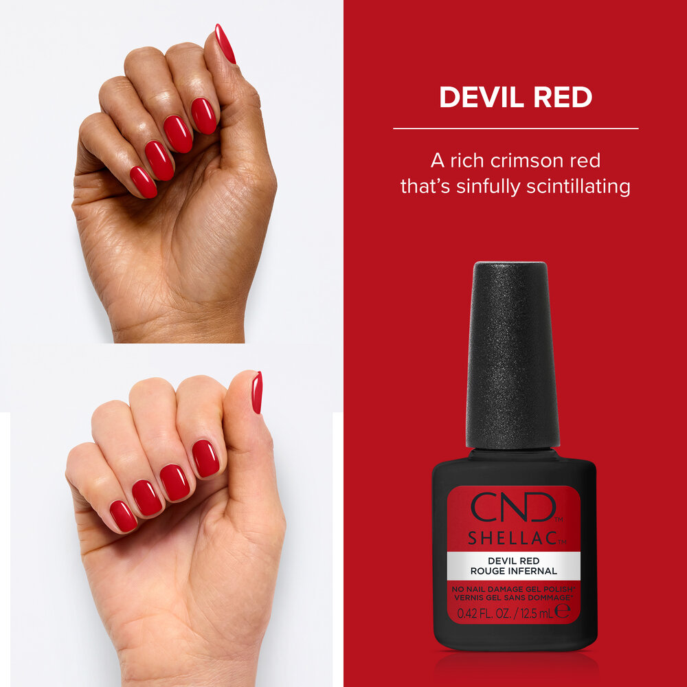 CND CND™ SHELLAC™ Devil Red 12,5 ml *beperkt leverbaar*