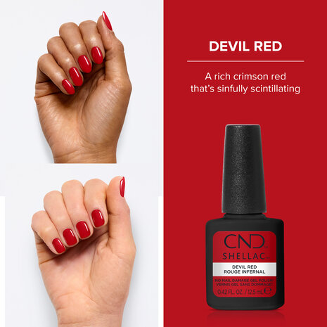 CND CND™ SHELLAC™ Devil Red 12,5 ml *beperkt leverbaar*