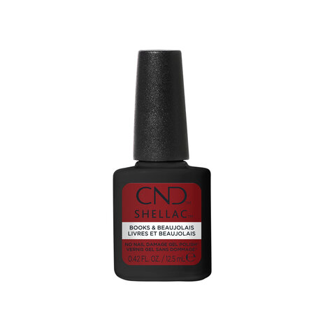 CND CND™ SHELLAC™ Books & Beaujolais 12,5 ml *beperkt leverbaar* CND CND™ SHELLAC™ Books & Beaujolais 12,5 ml *beperkt leverbaar*