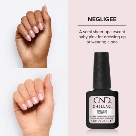 CND CND™ SHELLAC™  Negligee #132 - 12,5 ml