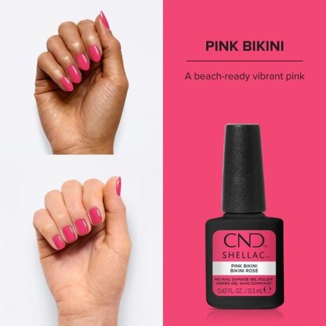 CND CND™ SHELLAC™ Pink Bikini # 134 - 12,5 ml CND CND™ SHELLAC™ Pink Bikini # 134 - 12,5 ml
