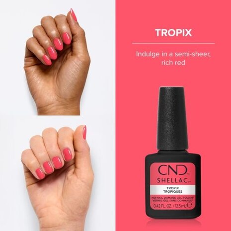 CND CND™ SHELLAC™ Tropix #154 - 12,5 ml CND CND™ SHELLAC™ Tropix #154 - 12,5 ml