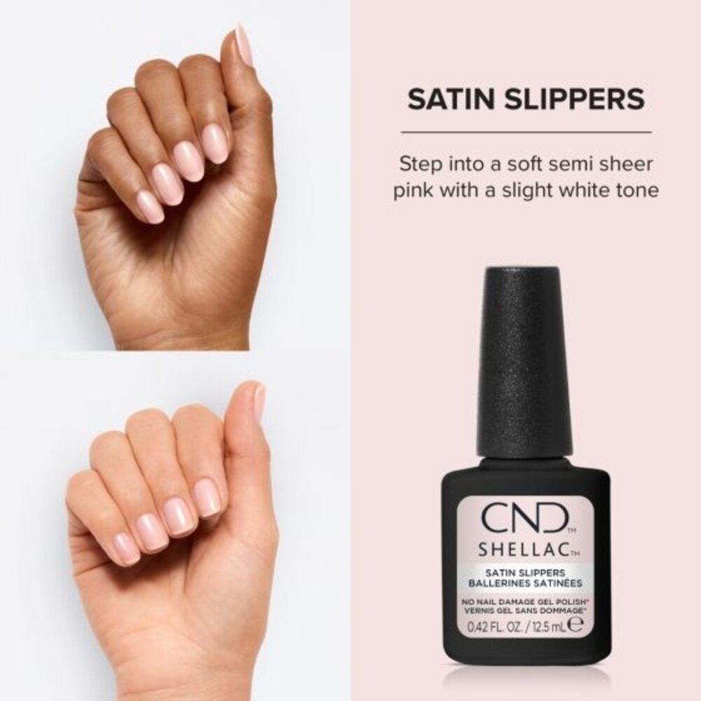 CND CND™ SHELLAC™ Satin Slippers# 297 - 12,5 ml CND CND™ SHELLAC™ Satin Slippers# 297 - 12,5 ml