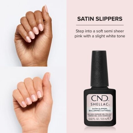 CND CND™ SHELLAC™ Satin Slippers# 297 - 12,5 ml CND CND™ SHELLAC™ Satin Slippers# 297 - 12,5 ml