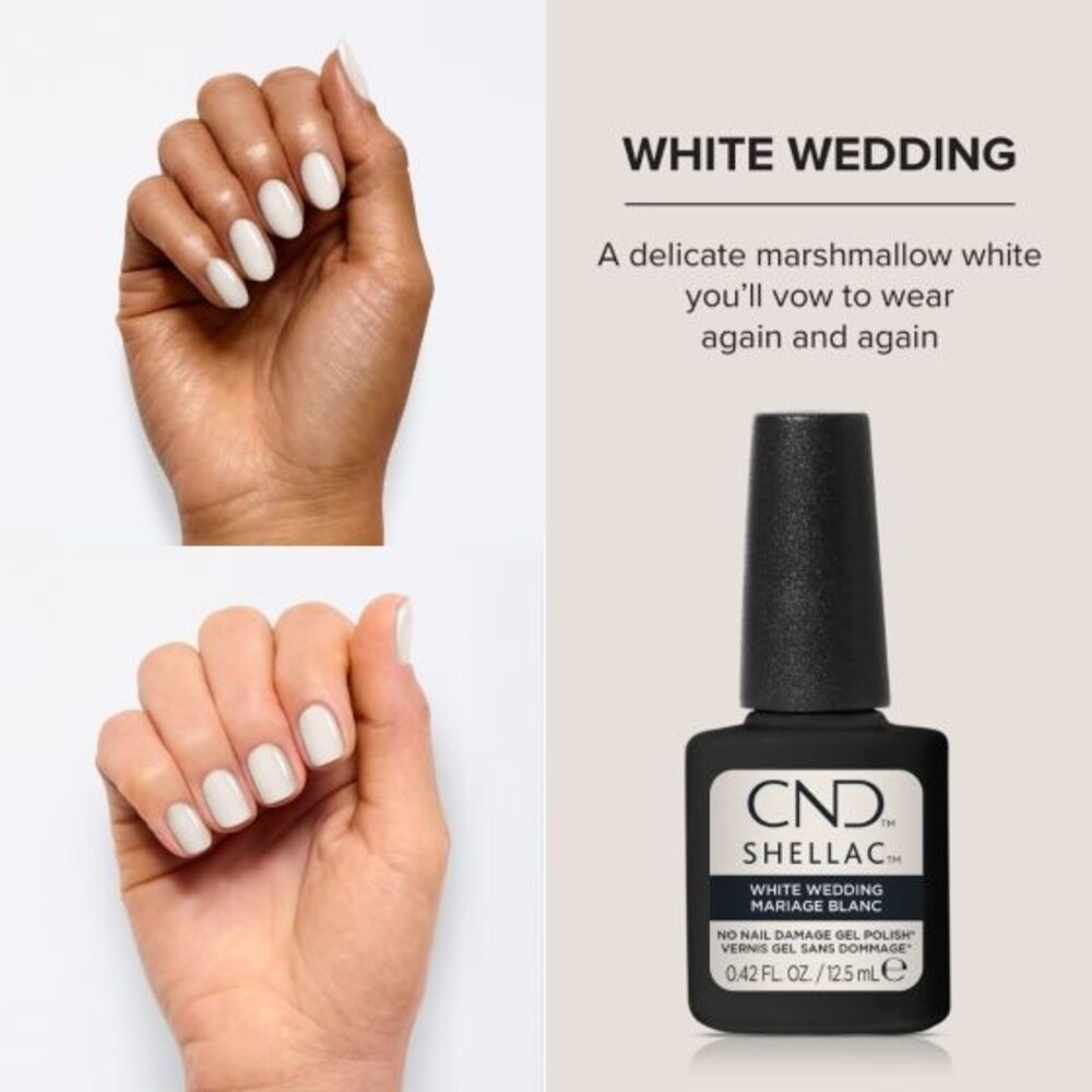 CND CND™ SHELLAC™ White Wedding #318 - 12,5 ml CND CND™ SHELLAC™ White Wedding #318 - 12,5 ml