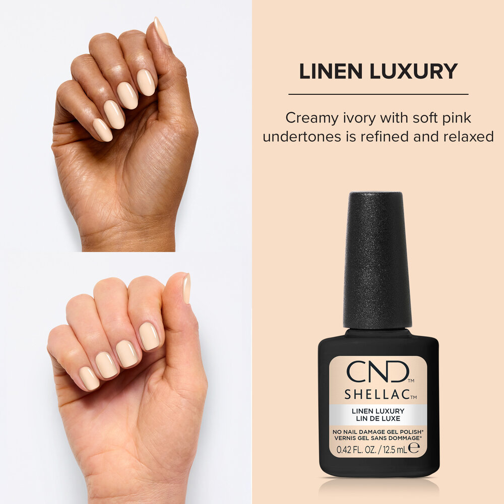 CND CND™ SHELLAC™ Linen Luxury #401 - 12,5 ml *beperkt leverbaar* CND CND™ SHELLAC™ Linen Luxury #401 - 12,5 ml *beperkt leverbaar*