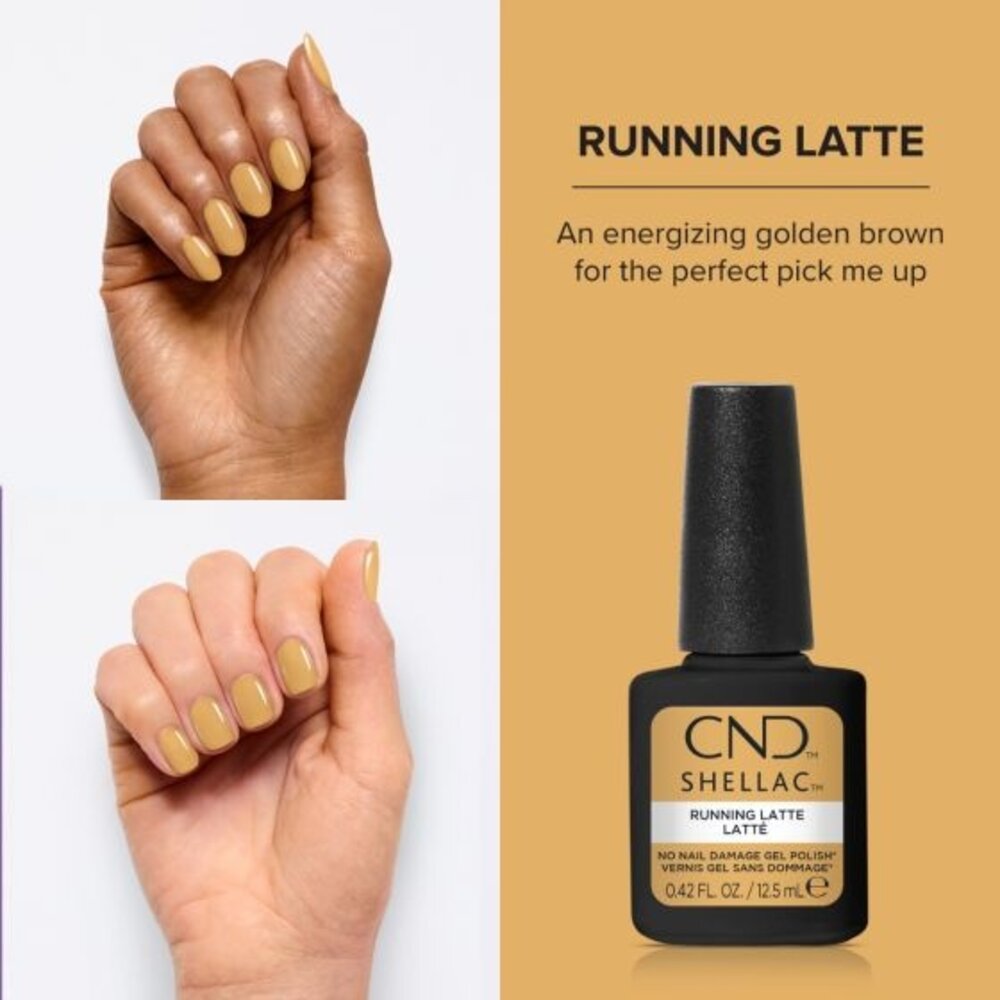 CND CND™ SHELLAC™ Running Latte #424 - 12,5 ml CND CND™ SHELLAC™ Running Latte #424 - 12,5 ml