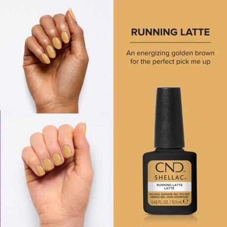 CND CND™ SHELLAC™ Running Latte #424 - 12,5 ml CND CND™ SHELLAC™ Running Latte #424 - 12,5 ml