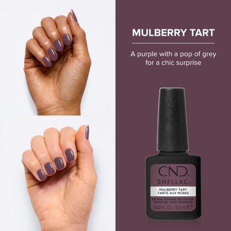 CND CND™ SHELLAC™ Mulberry Tart #430 - 12,5 ml CND CND™ SHELLAC™ Mulberry Tart #430 - 12,5 ml