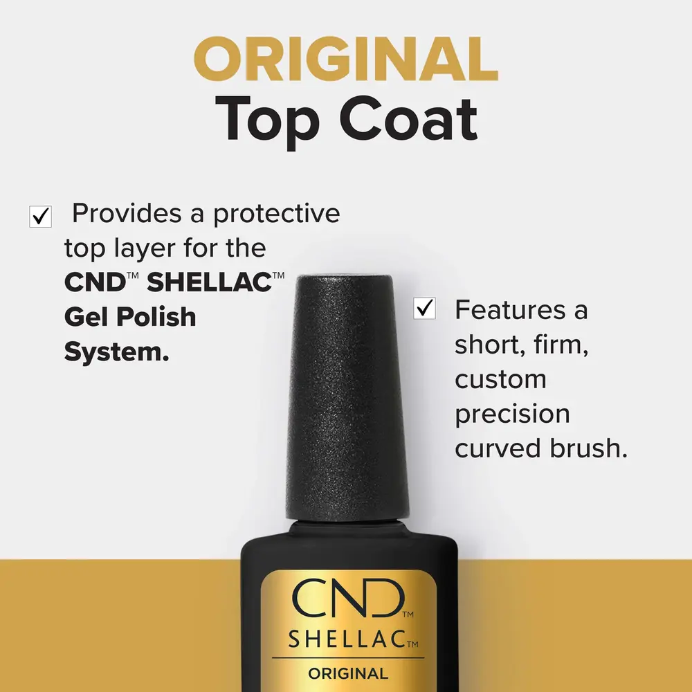 CND CND Shellac Original Top Coat 12,5 ml