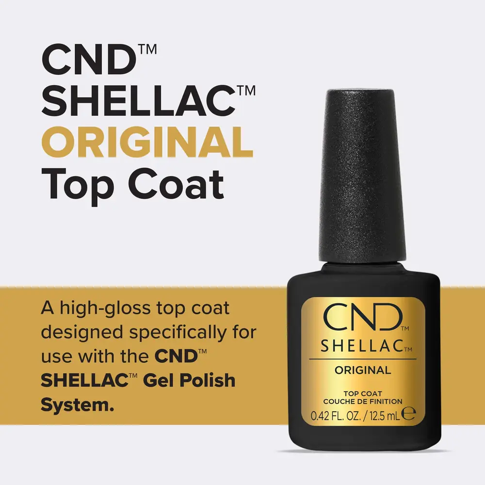 CND CND Shellac Original Top Coat 12,5 ml