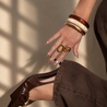 Florence Nails Florence Nails Glittergelpolish Cat Eye Caramel Glow 100.123.133-S TPO/HEMA vrij Florence Nails Florence Nails Glittergelpolish Cat Eye Caramel Glow 100.123.133-S TPO/HEMA vrij