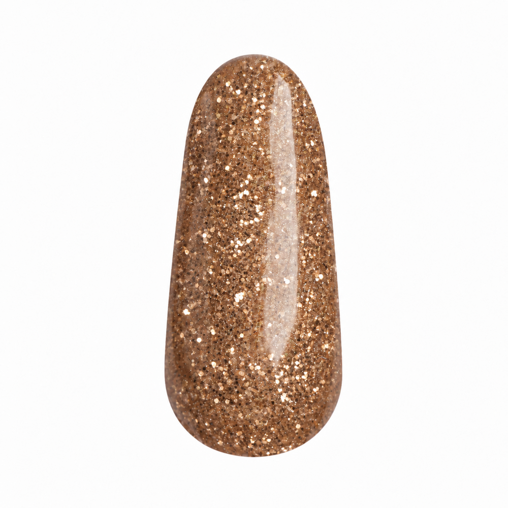 Florence Nails Florence Nails Glittergelpolish Brown Sugar 100.123.124-S TPO/HEMA vrij Florence Nails Florence Nails Glittergelpolish Brown Sugar 100.123.124-S TPO/HEMA vrij