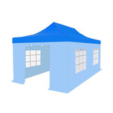 Lizzely Garden & Living Dak Easy up blauw 3x6m luxe partytent Lizzely Garden & Living Dak Easy up blauw 3x6m luxe partytent