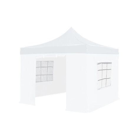 Lizzely Garden & Living Dak Easy up wit 3x3m luxe partytent Lizzely Garden & Living Dak Easy up wit 3x3m luxe partytent