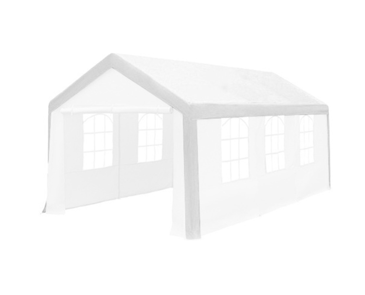 Dakzeil 3x6m wit semi prof