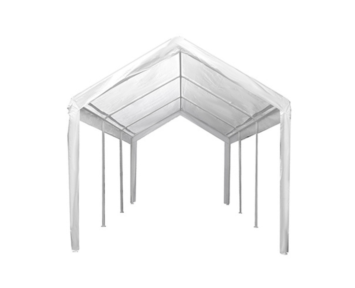 Dakzeil 3x6m wit semi prof