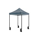 Lizzely Garden & Living Easy up 2x2m grijs luxe zonder zijwanden partytent opvouwbaar Lizzely Garden & Living Easy up 2x2m grijs luxe zonder zijwanden partytent opvouwbaar
