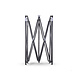 Lizzely Garden & Living Easy up 3x3m blauw luxe partytent opvouwbaar Lizzely Garden & Living Easy up 3x3m blauw luxe partytent opvouwbaar